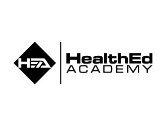 HealthEdAcademy logo design by pixalrahul