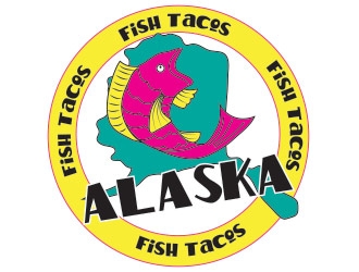 Alaska Fish Tacos  logo design by not2shabby