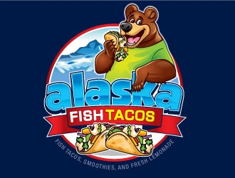 Alaska Fish Tacos  logo design by invento