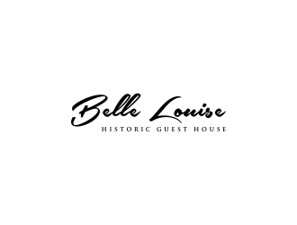 Belle Louise Historic Guest House logo design by oke2angconcept