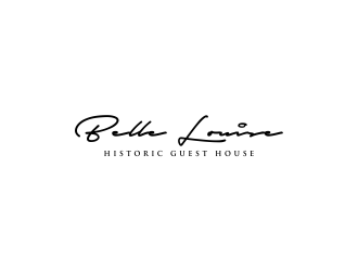 Belle Louise Historic Guest House logo design by oke2angconcept