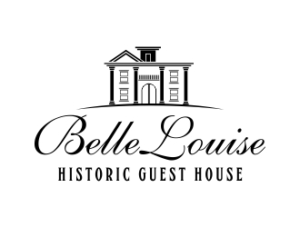 Belle Louise Historic Guest House logo design by cikiyunn