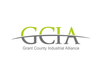 Grant County Industrial Alliance  (GCIA) logo design by Greenlight
