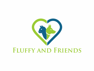Fluffy and Friends logo design by hopee
