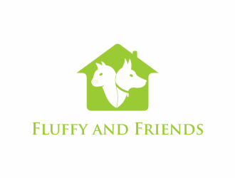 Fluffy and Friends logo design by hopee