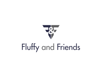 Fluffy and Friends logo design by oke2angconcept