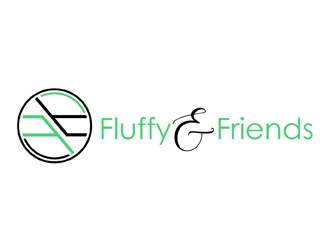 Fluffy and Friends logo design by MAXR