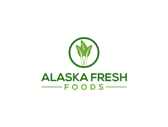 Alaska Fresh Foods logo design by RIANW