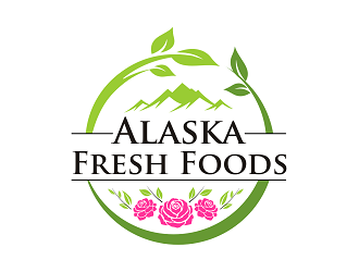 Alaska Fresh Foods logo design by haze