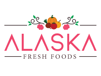 Alaska Fresh Foods logo design by MonkDesign