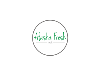 Alaska Fresh Foods logo design by Franky.