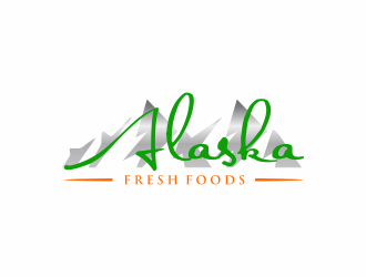 Alaska Fresh Foods logo design by ammad