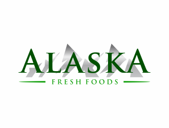 Alaska Fresh Foods logo design by ammad
