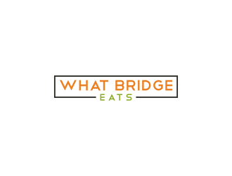 What Bridge Eats logo design by salis17