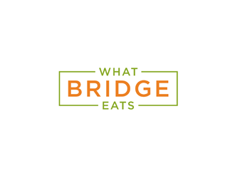 What Bridge Eats logo design by bomie