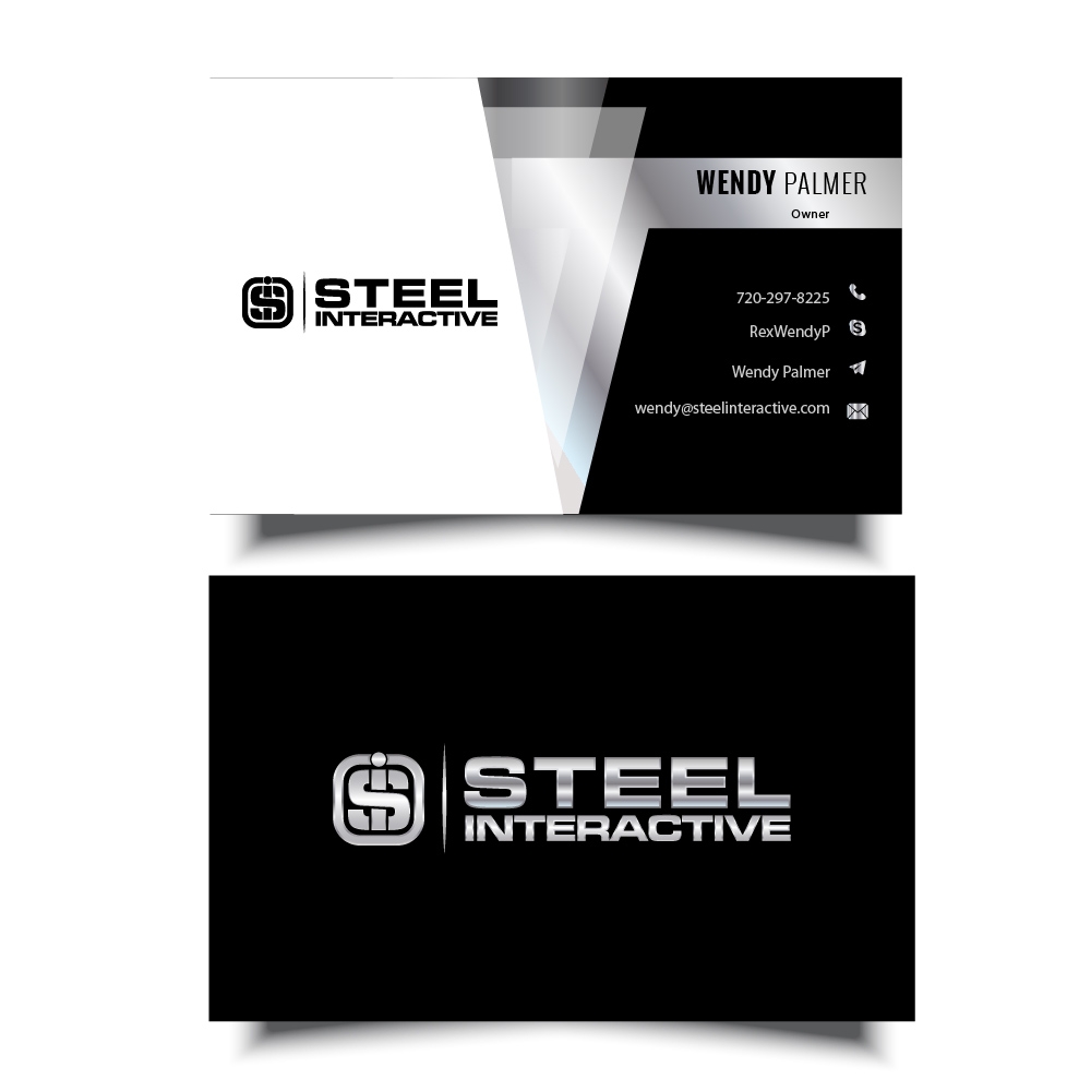Steel Interactive Inc. logo design by AnuragYadav