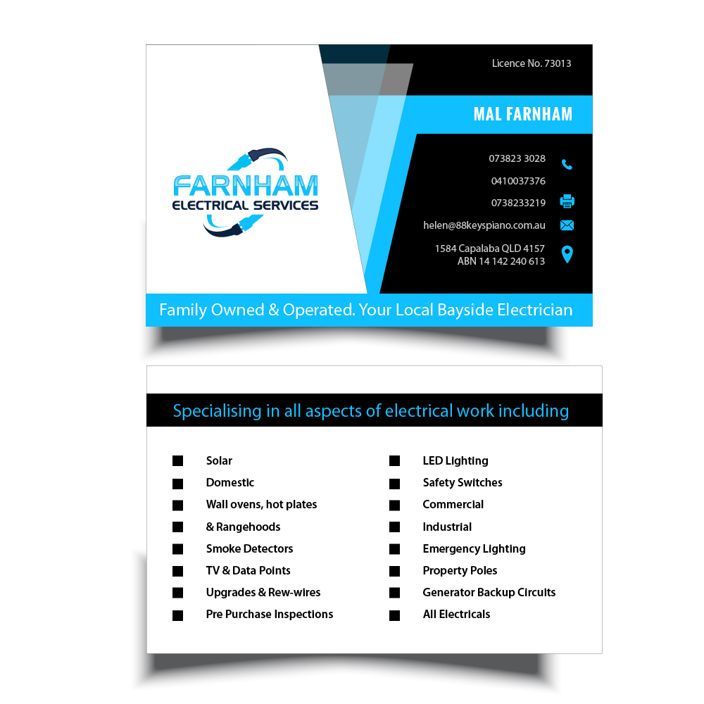 Farnham Electrical Services logo design by AnuragYadav
