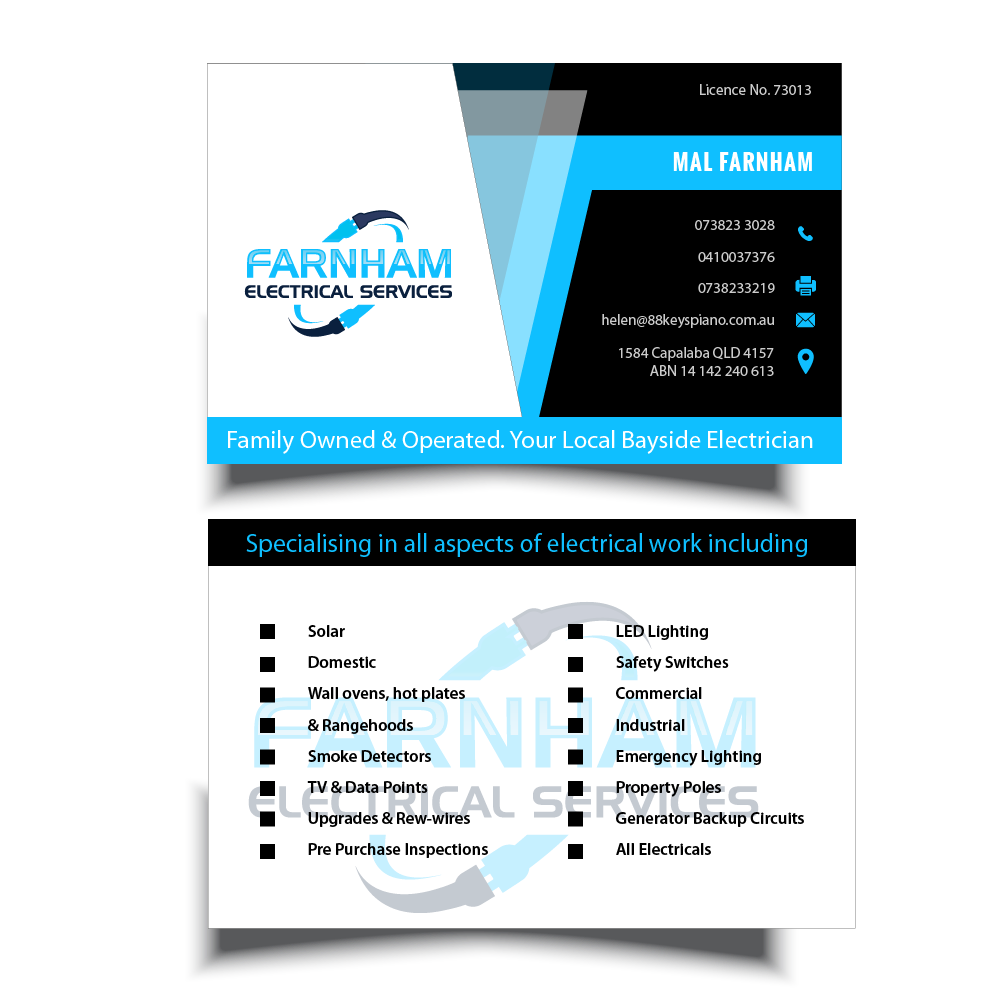Farnham Electrical Services logo design by AnuragYadav