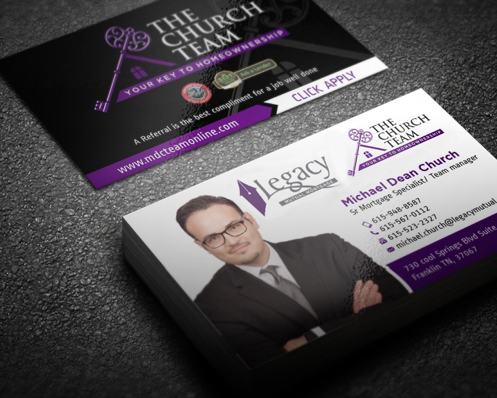 The Church Team Legacy Mutual Mortgage logo design by Boomstudioz