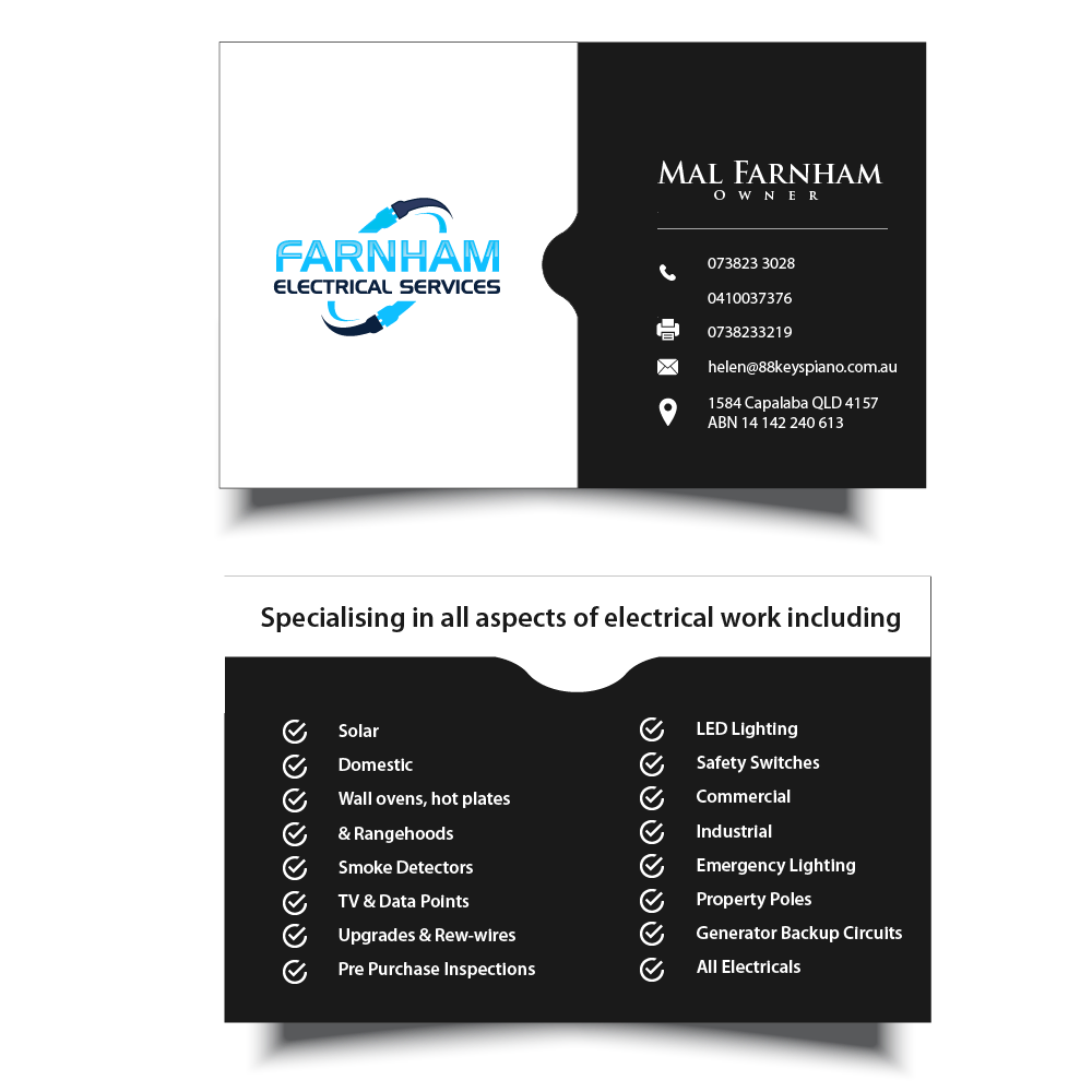 Farnham Electrical Services logo design by AnuragYadav