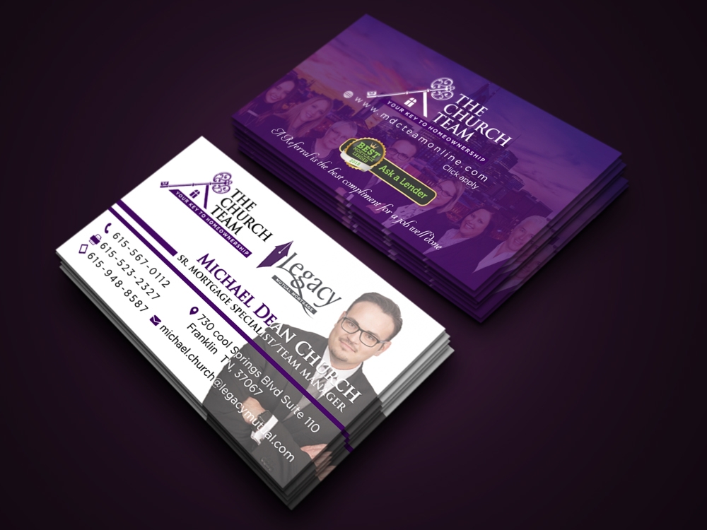 The Church Team Legacy Mutual Mortgage logo design by aRBy