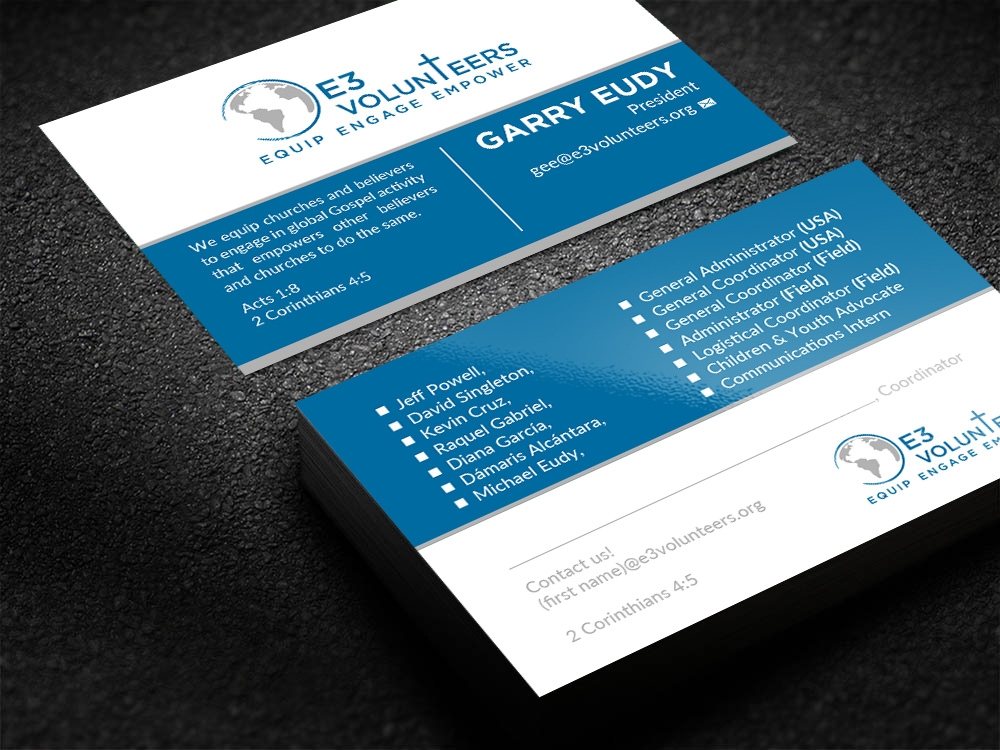 E3 Volunteers logo design by mattlyn