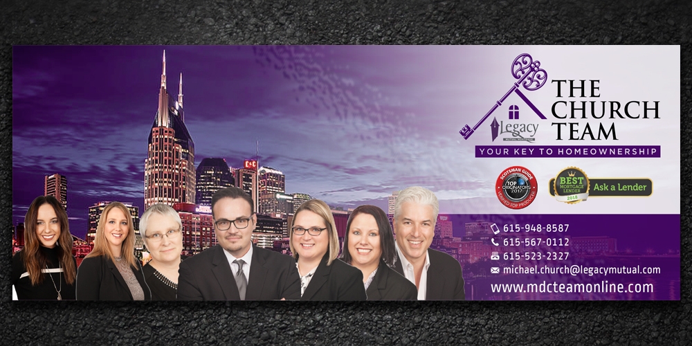 The Church Team Legacy Mutual Mortgage logo design by Boomstudioz