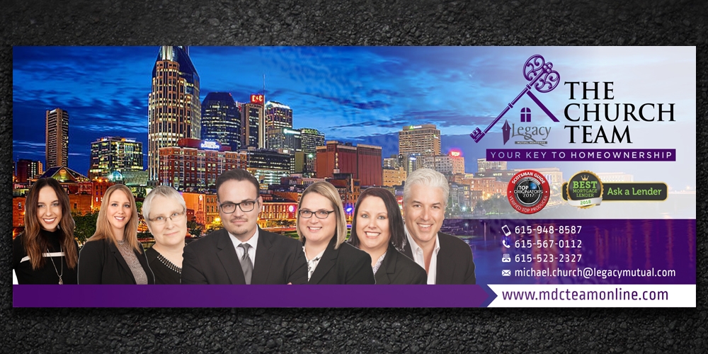 The Church Team Legacy Mutual Mortgage logo design by Boomstudioz