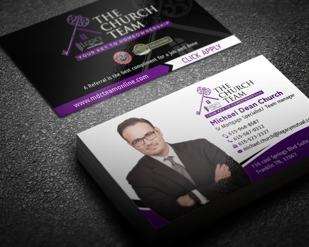 The Church Team Legacy Mutual Mortgage logo design by Boomstudioz