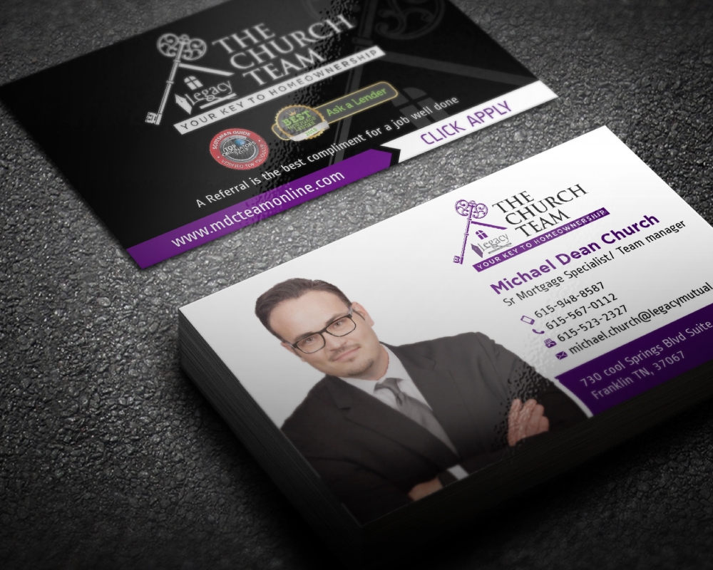 The Church Team Legacy Mutual Mortgage logo design by Boomstudioz