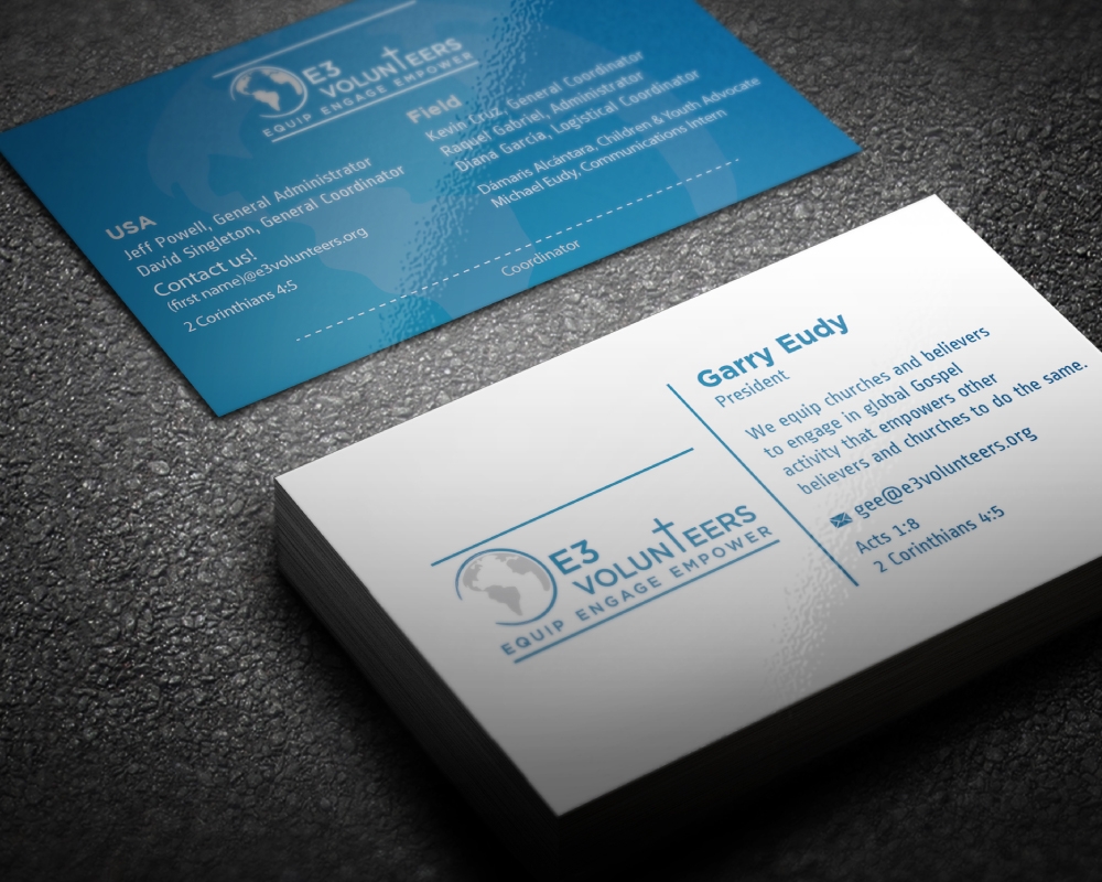 E3 Volunteers logo design by Boomstudioz