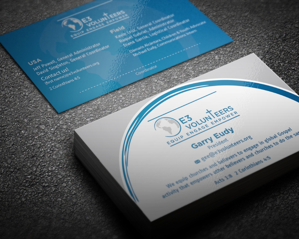 E3 Volunteers logo design by Boomstudioz