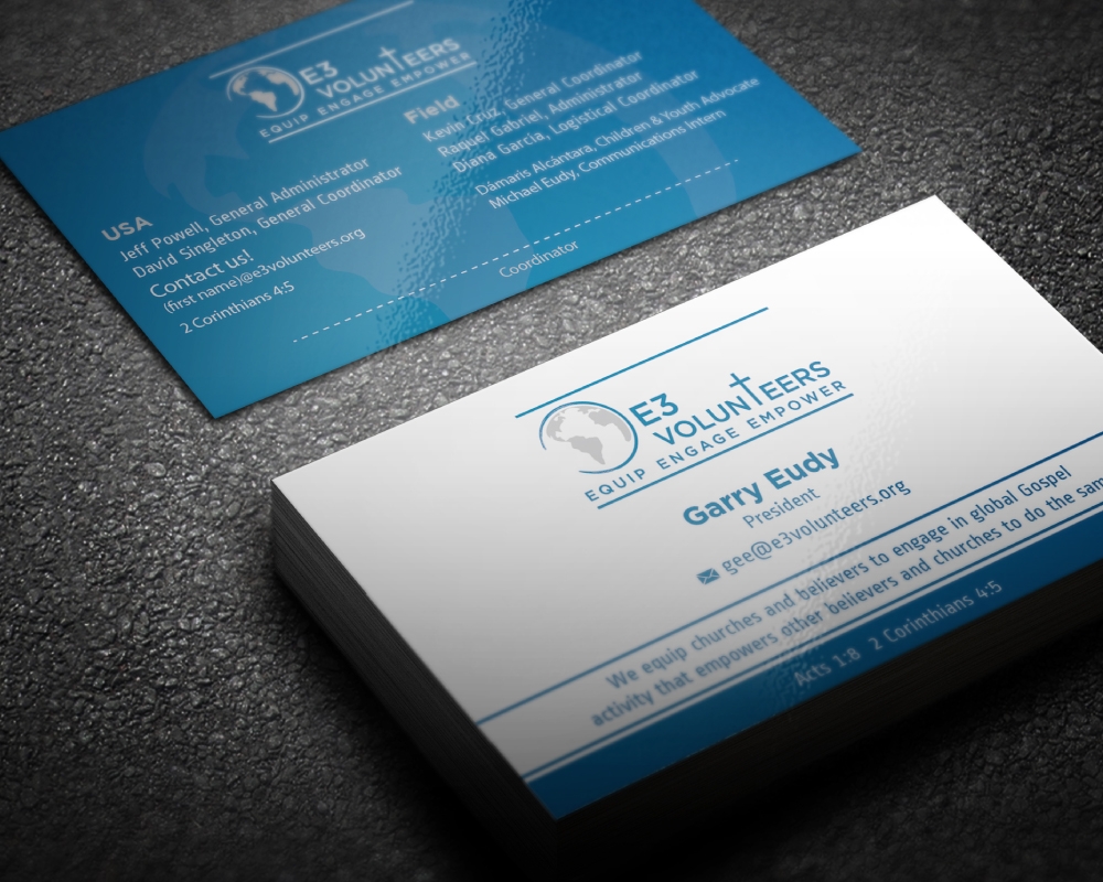 E3 Volunteers logo design by Boomstudioz