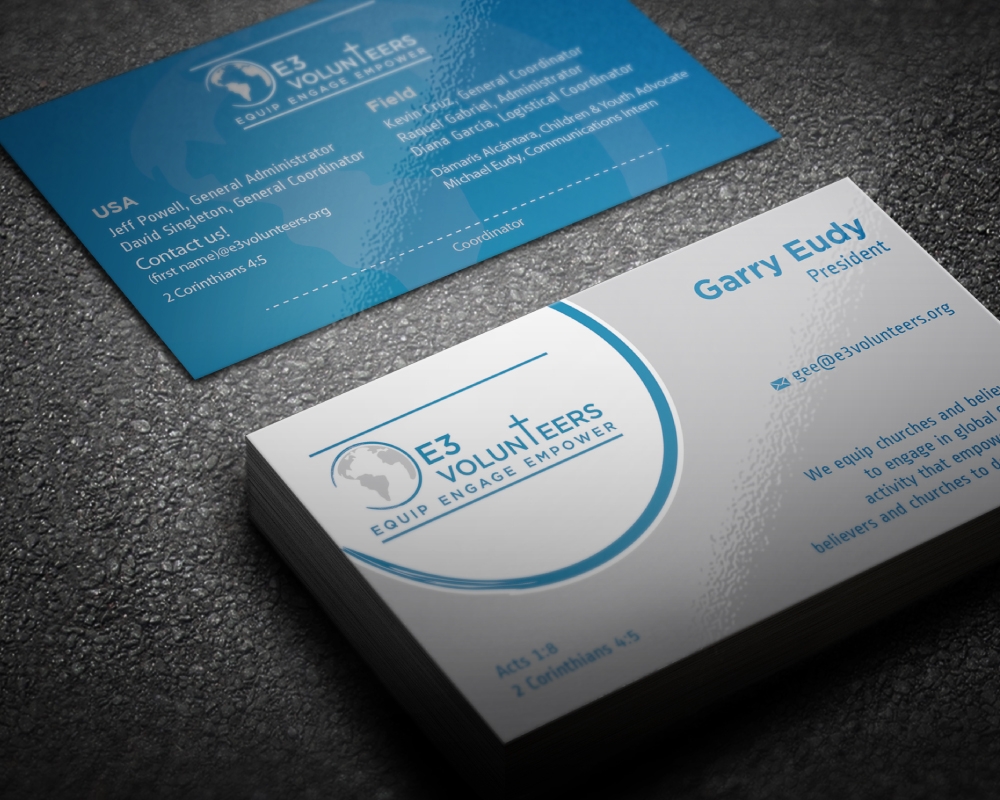 E3 Volunteers logo design by Boomstudioz