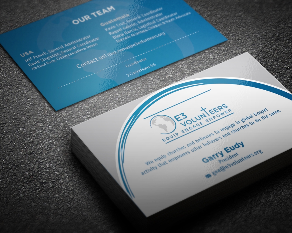 E3 Volunteers logo design by Boomstudioz