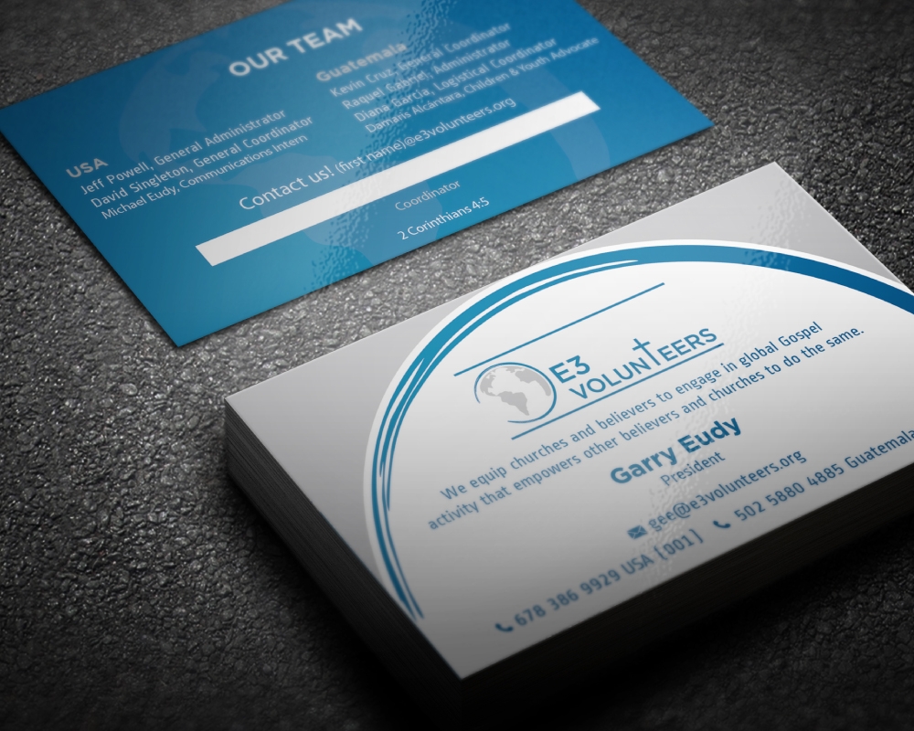 E3 Volunteers logo design by Boomstudioz