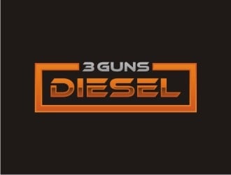 3 Guns Diesel logo design by sabyan