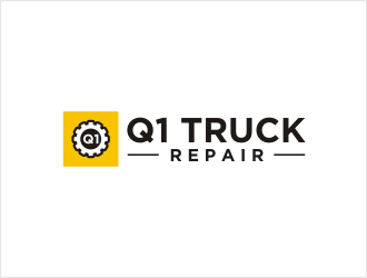 Q1 Truck Repair logo design by bunda_shaquilla