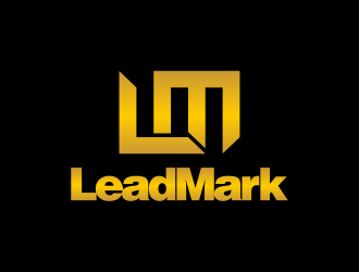 LeadMark logo design by rykos
