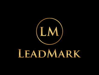LeadMark logo design by lexipej