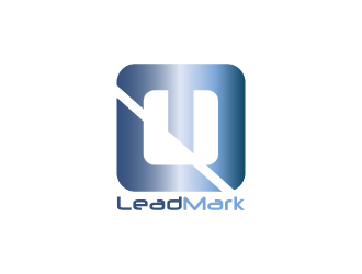 LeadMark logo design by nona