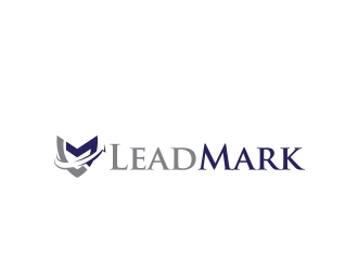 LeadMark logo design by MarkindDesign