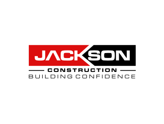 Jackson Construction  logo design by Barkah