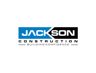 Jackson Construction  logo design by Barkah