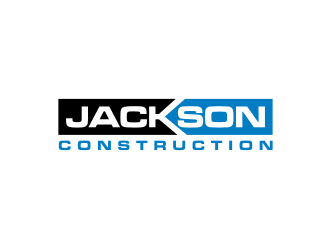 Jackson Construction  logo design by Barkah
