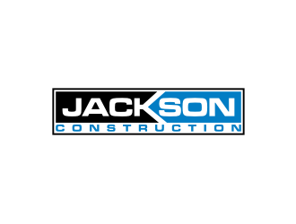Jackson Construction  logo design by Barkah