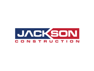 Jackson Construction  logo design by Barkah