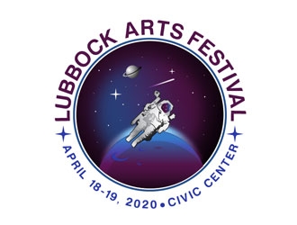 Lubbock Arts Festival logo design by LogoInvent