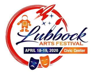 Lubbock Arts Festival logo design by PMG