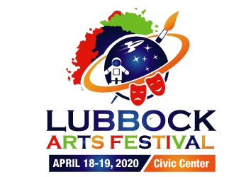 Lubbock Arts Festival logo design by PMG